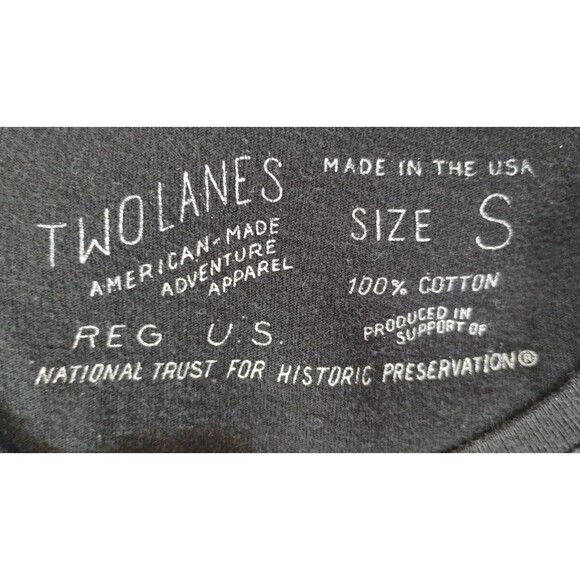 2 Lanes THIS PLACE MATTERS T-Shirt Mike Wolfe American Pickers Black SMALL - Picture 6 of 9